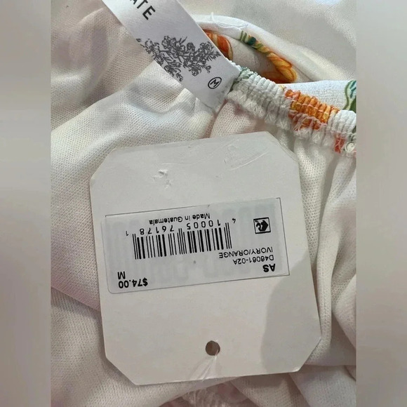 Altar'd State White Floral Della Mini Dress NWT - Picture 5 of 6